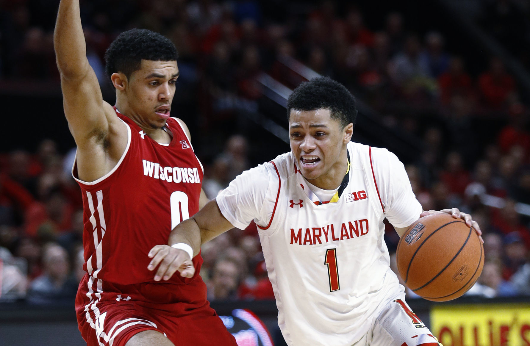 No. 19 Terrapins 64, Badgers 60